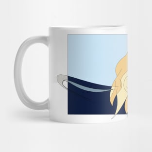 Naiades - Goddess of the Seas #woman #girl #beauty #fineart #popart #home #decor #fashion #buyart #artprint #minimal #drawing Mug